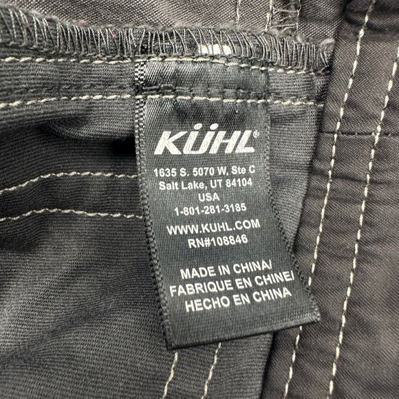 Kuhl Rydr Men Pants 34x32 Charcoal Gray Articulated Knee Hiking Outdoor RN108846 - Picture 5 of 14